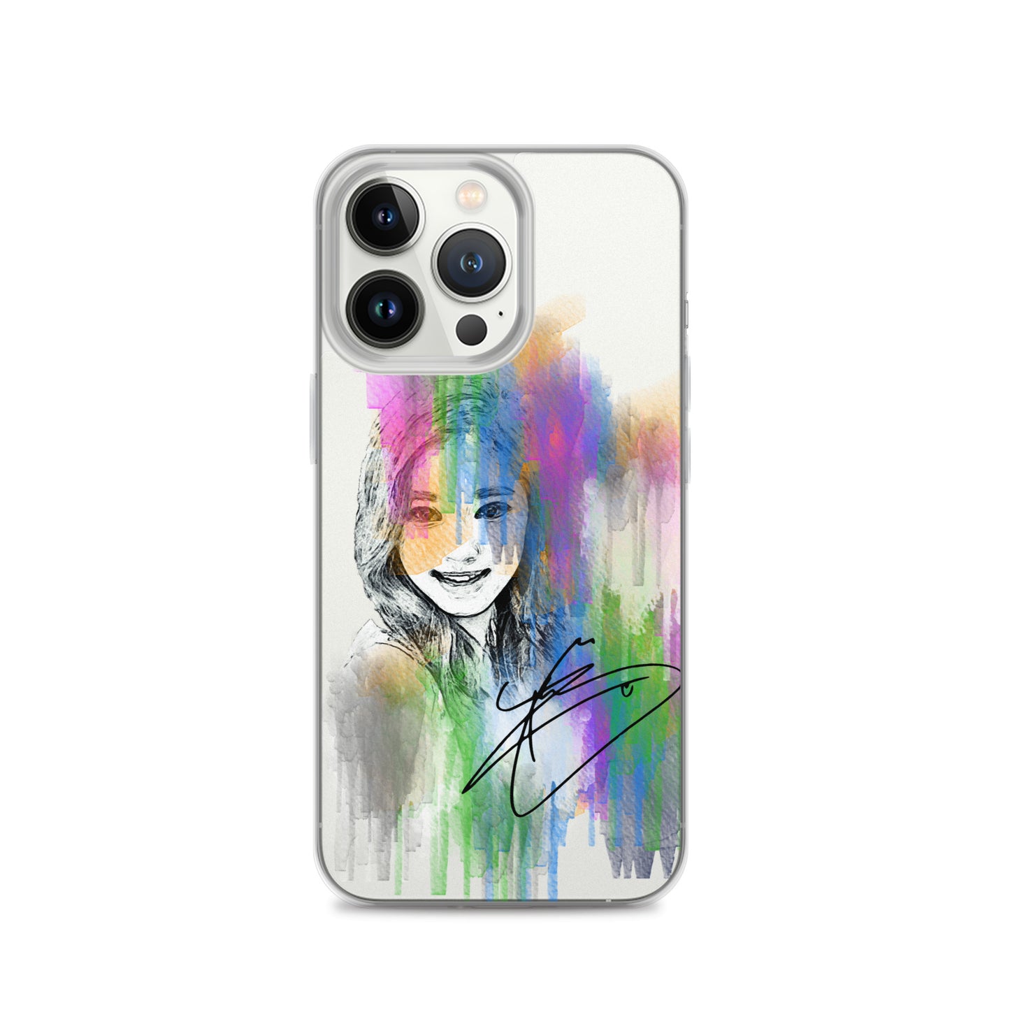 TWICE Tzuyu, Chou Tzu-yu Waterpaint Portrait iPhone Case