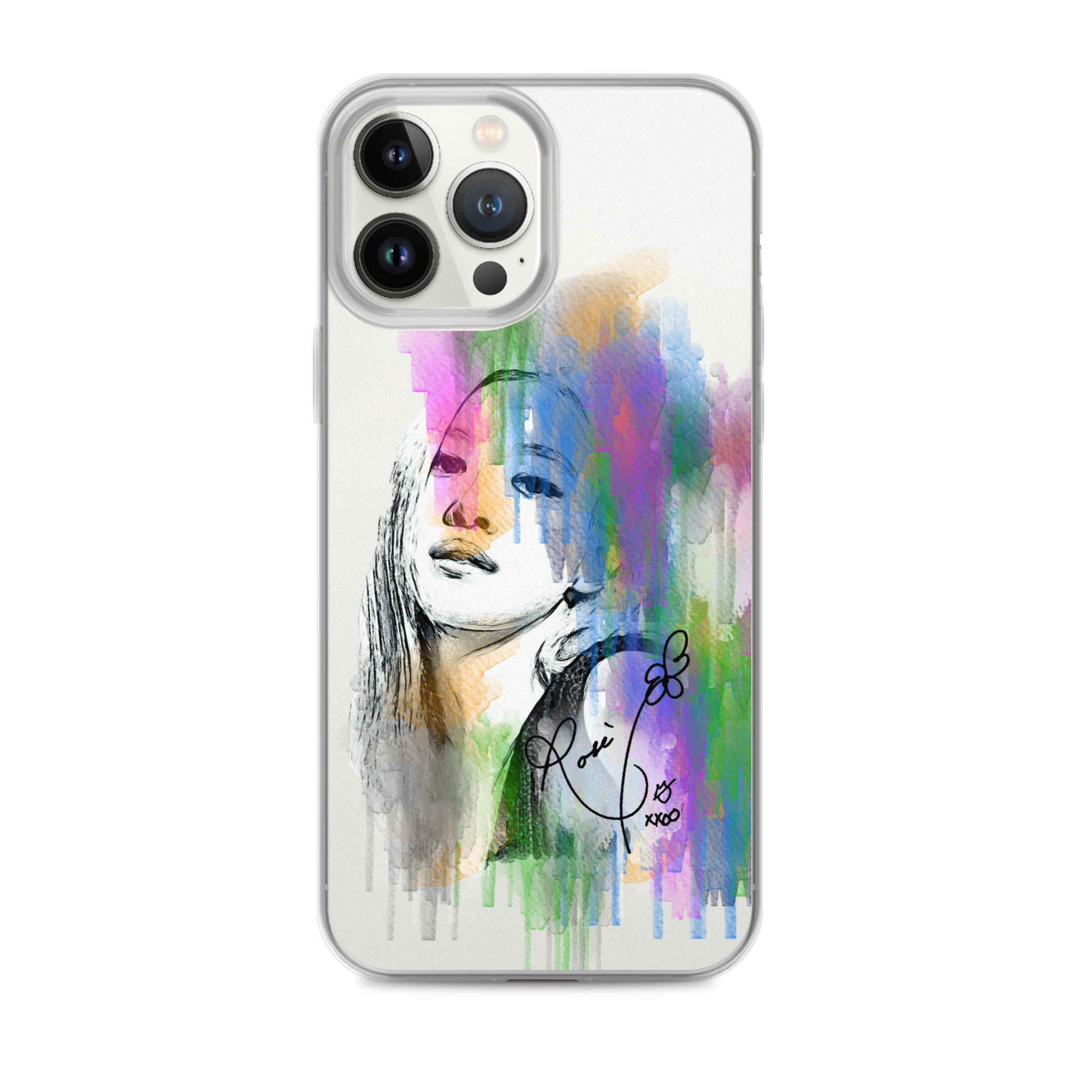 BLACKPINK Rosé, Roseanne Park Waterpaint Portrait iPhone Case - kpophow