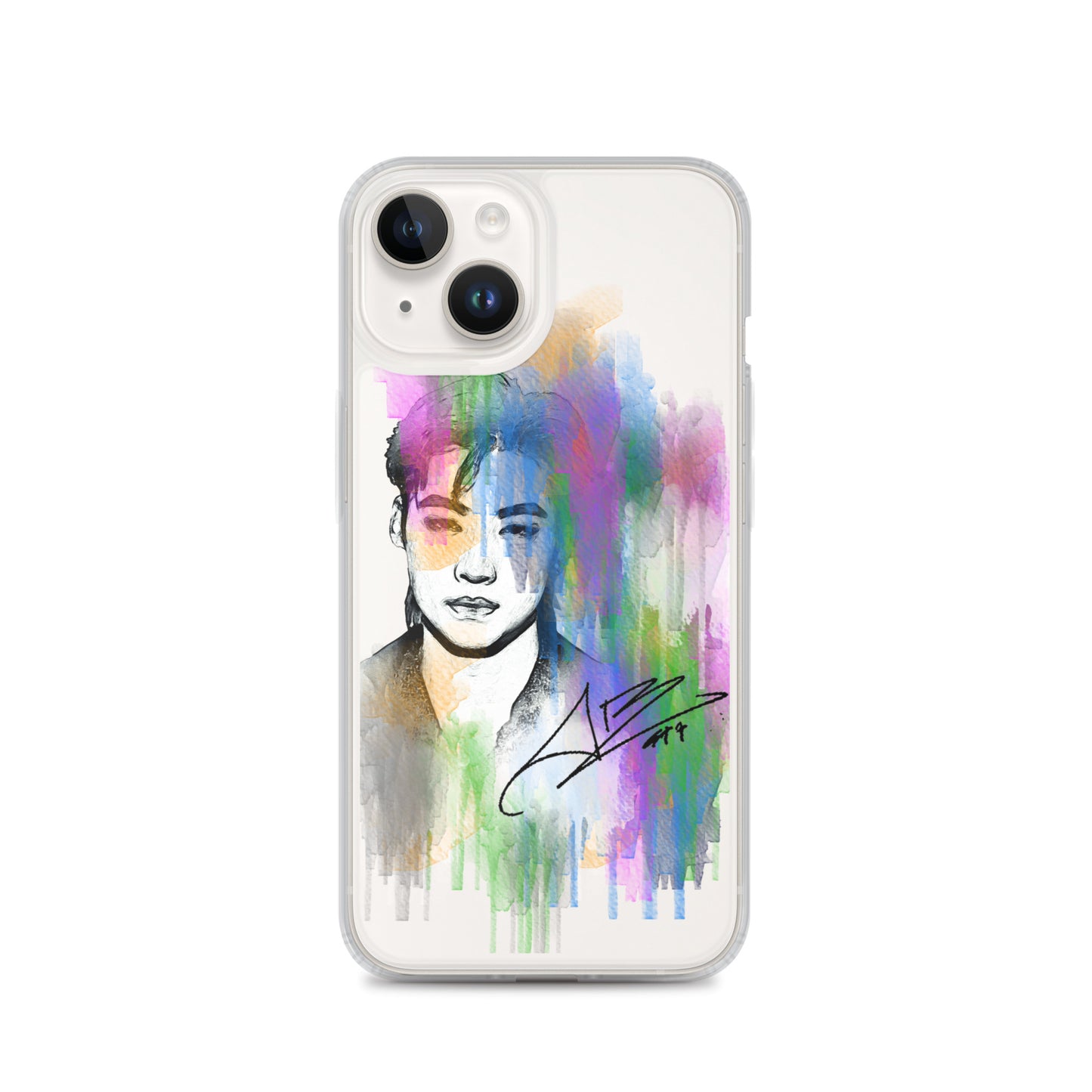 GOT7 JB, Lim Jae-beom Waterpaint Portrait iPhone Case