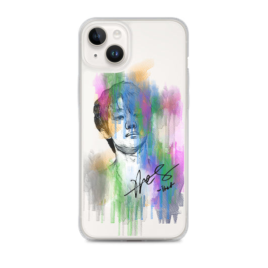 SEVENTEEN The8, Xu Minghao Waterpaint Portrait iPhone Case