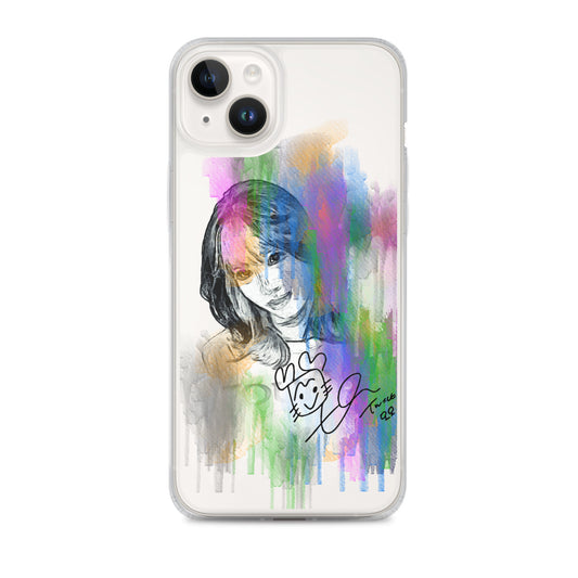 TWICE Momo, Hirai Momo Waterpaint Portrait iPhone Case