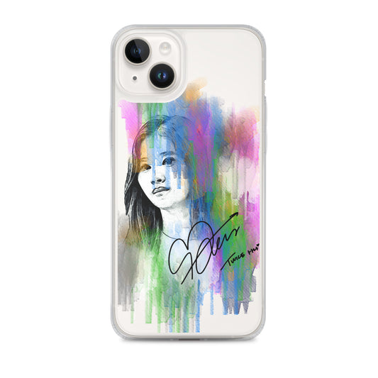 TWICE Sana, Minatozaki Sana Waterpaint Portrait iPhone Case