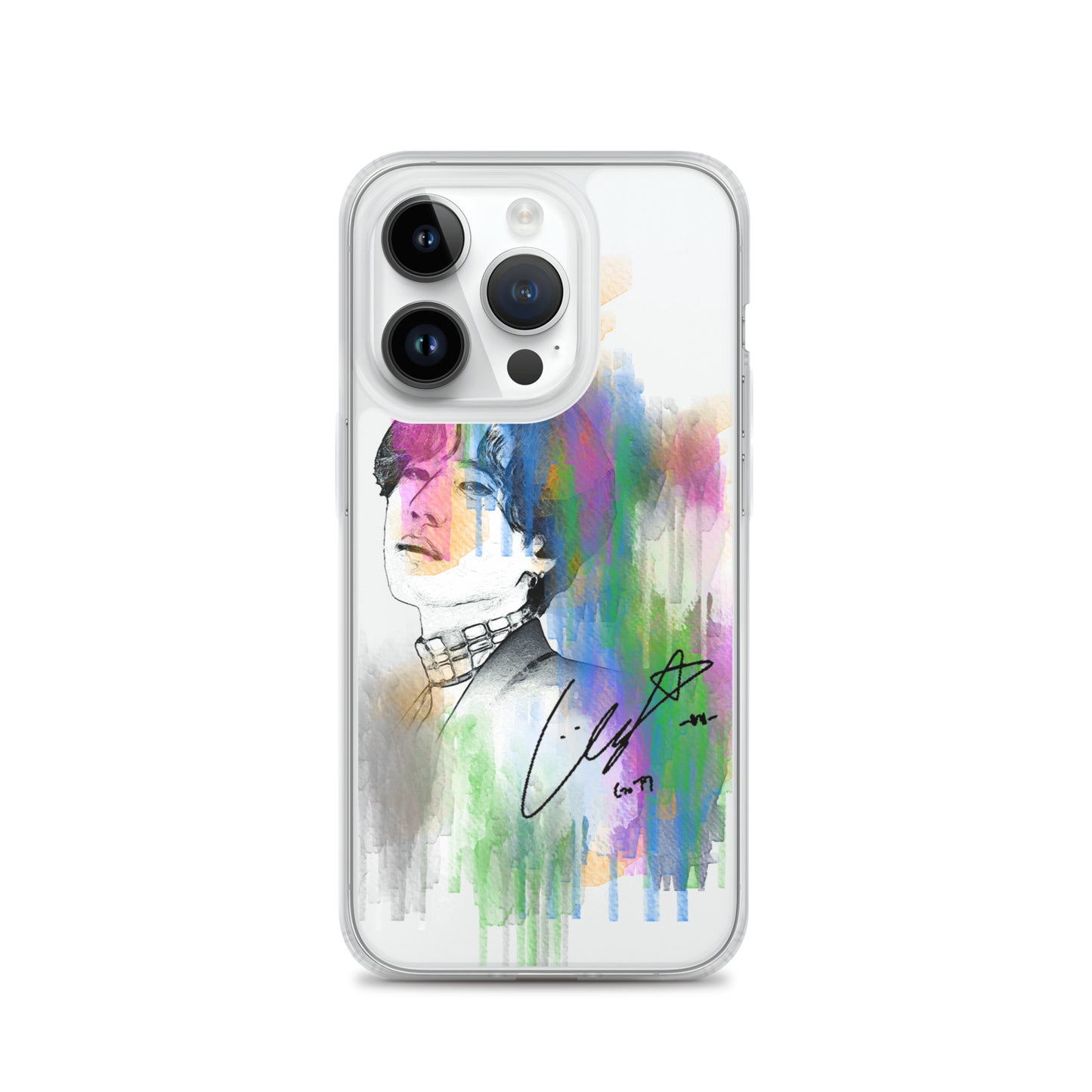 GOT7 Yugyeom, Kim Yu-gyeom Waterpaint Portrait iPhone Case