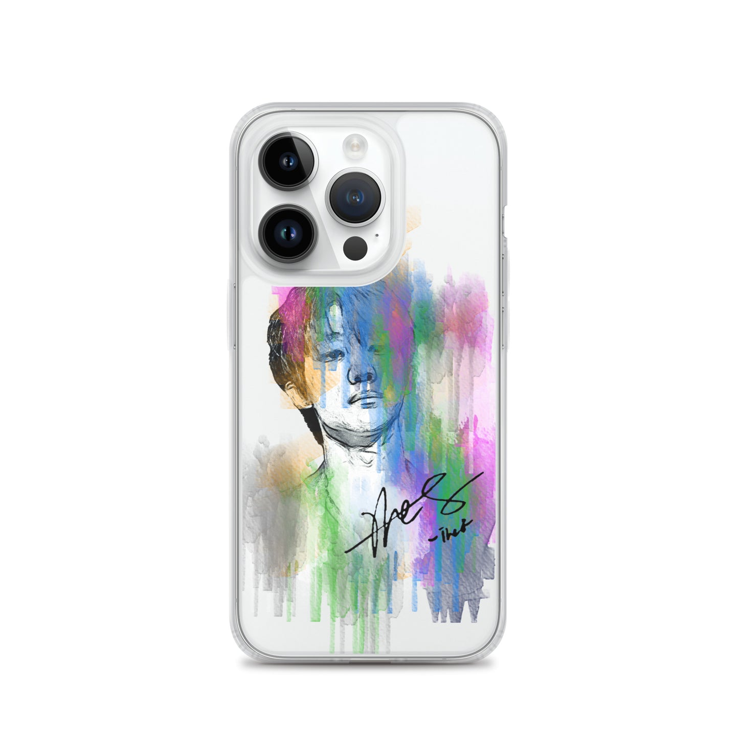 SEVENTEEN The8, Xu Minghao Waterpaint Portrait iPhone Case