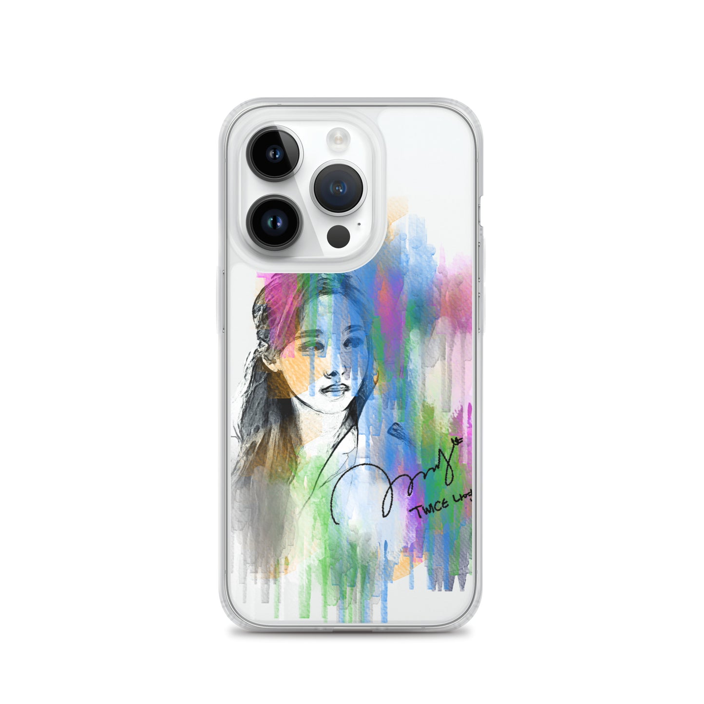 TWICE Nayeon, Im Na-yeon Waterpaint Portrait iPhone Case