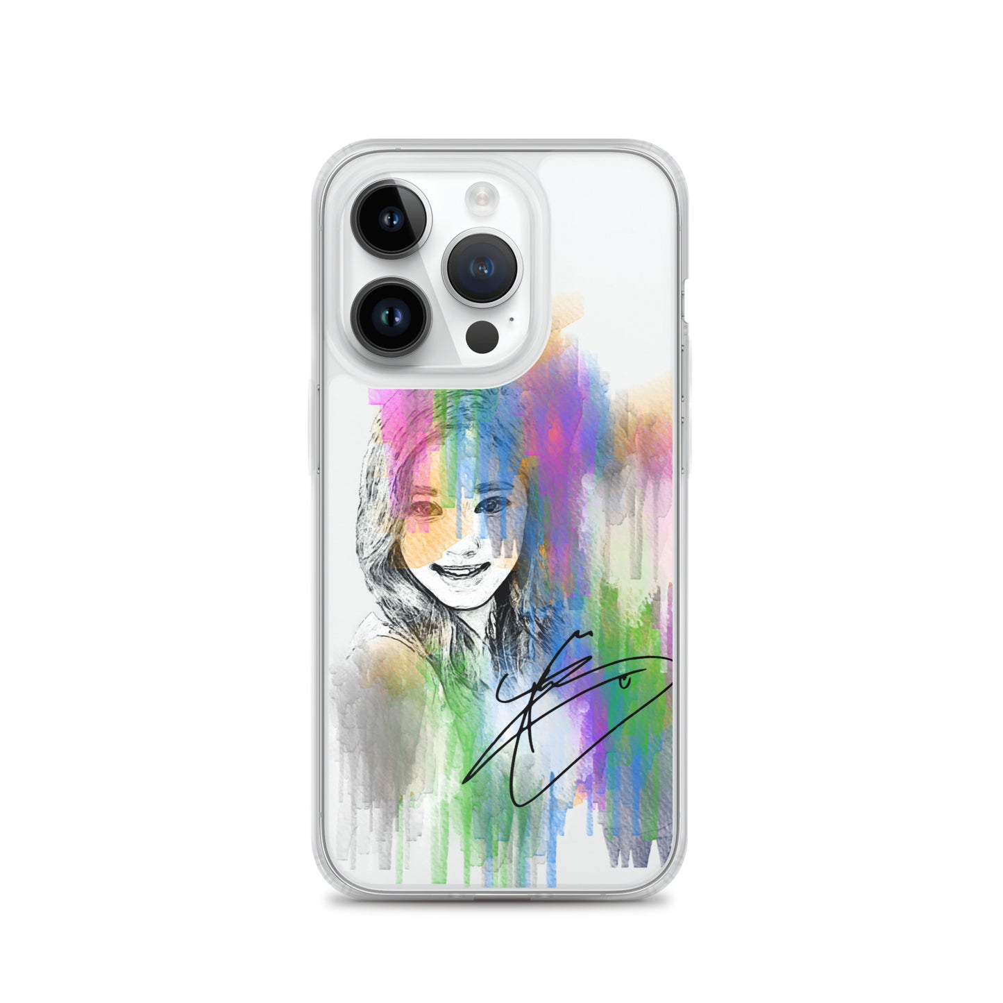 TWICE Tzuyu, Chou Tzu-yu Waterpaint Portrait iPhone Case