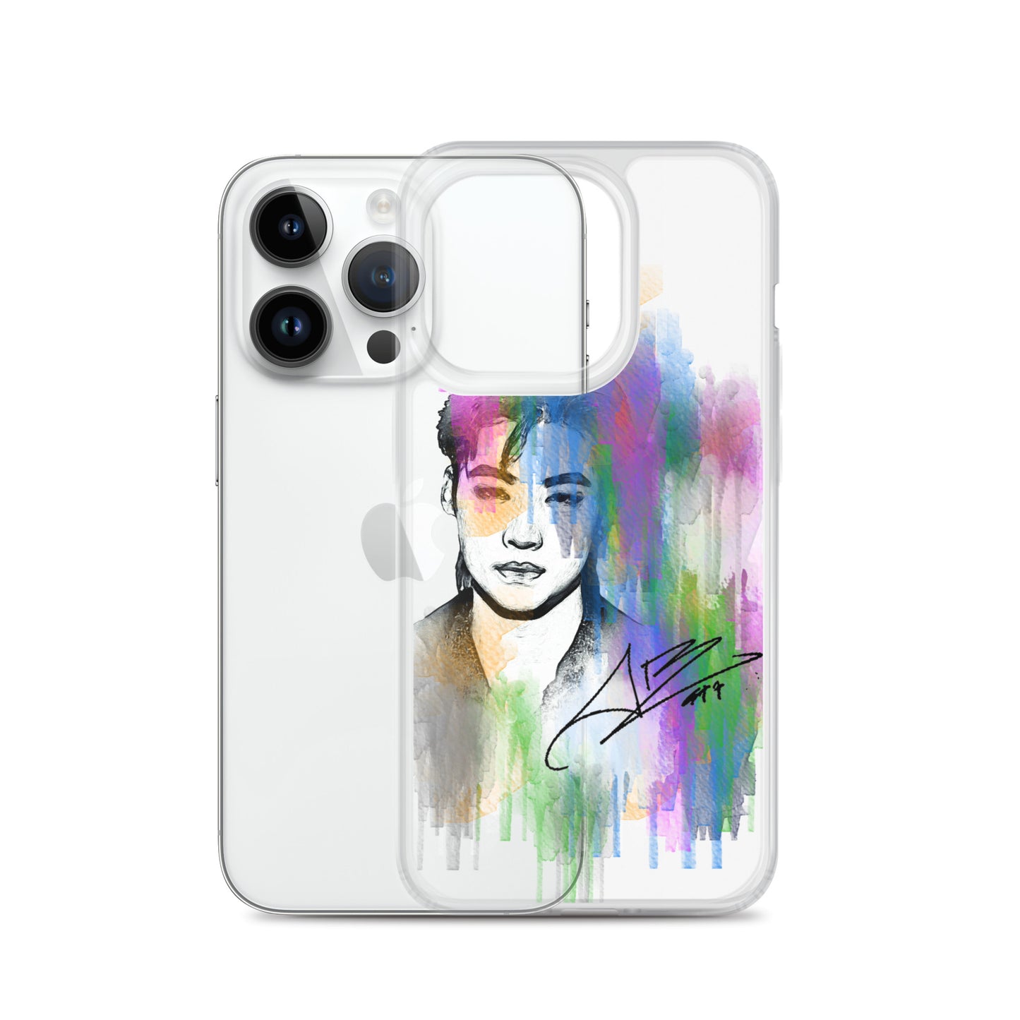 GOT7 JB, Lim Jae-beom Waterpaint Portrait iPhone Case