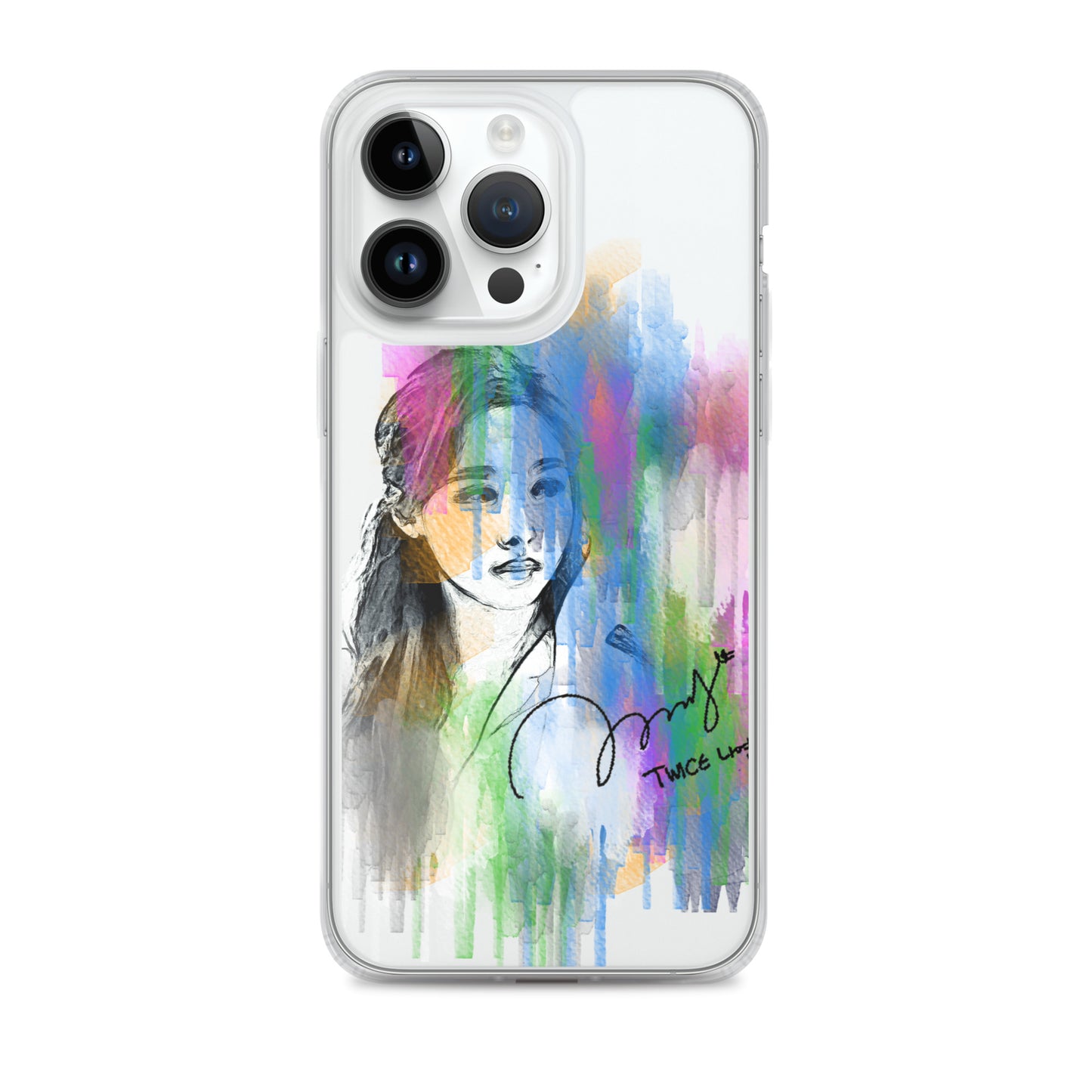 TWICE Nayeon, Im Na-yeon Waterpaint Portrait iPhone Case