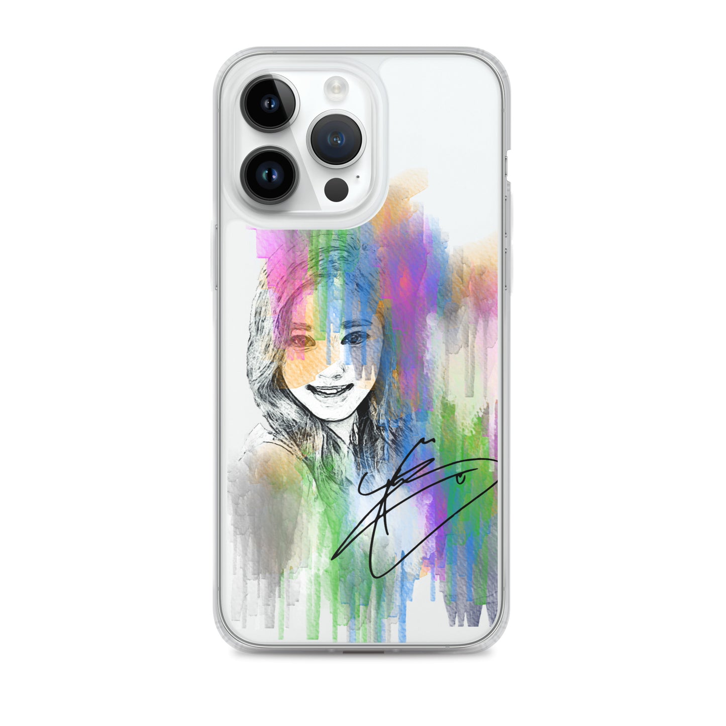 TWICE Tzuyu, Chou Tzu-yu Waterpaint Portrait iPhone Case