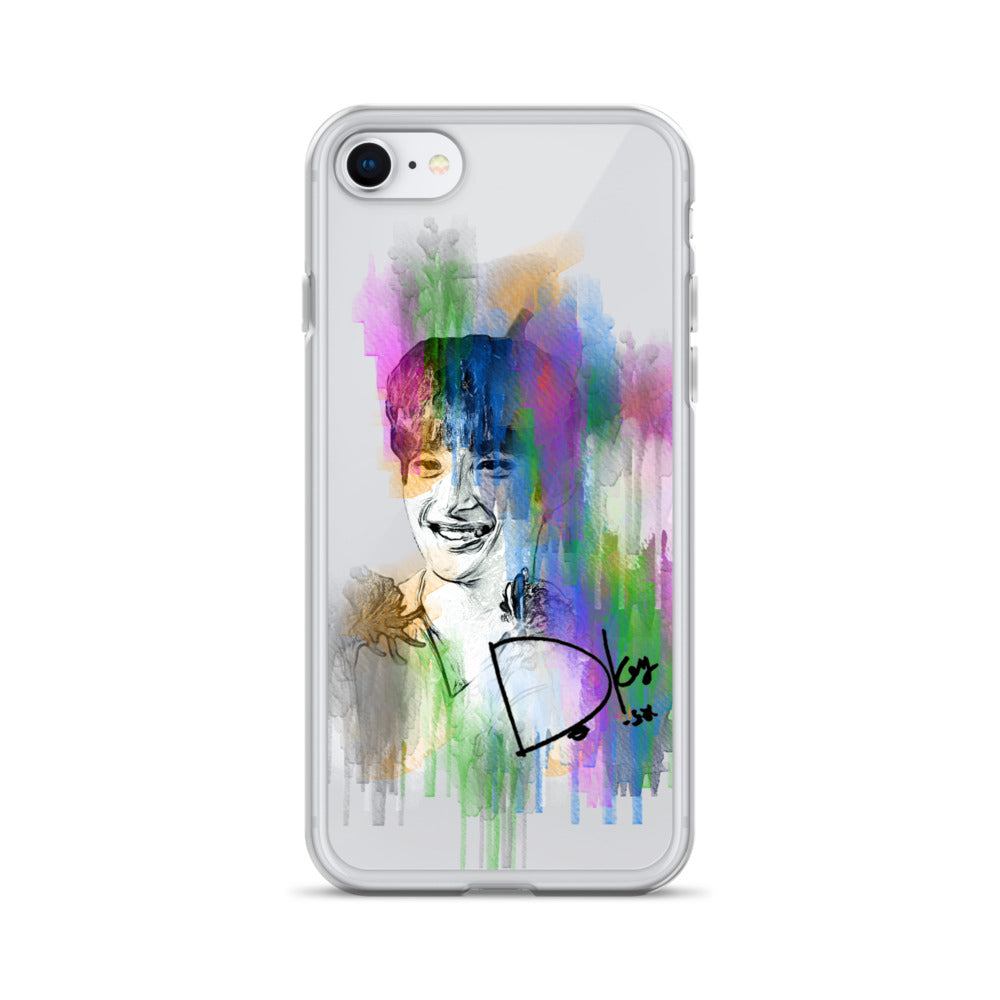 SEVENTEEN DK(Dokyeom), Lee Seok-min Waterpaint Portrait iPhone Case