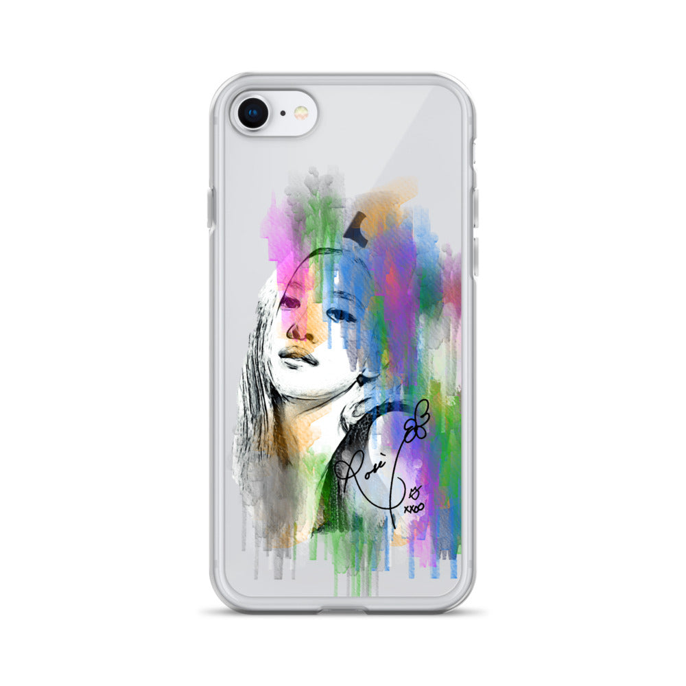 BLACKPINK Rosé, Roseanne Park Waterpaint Portrait iPhone Case - kpophow