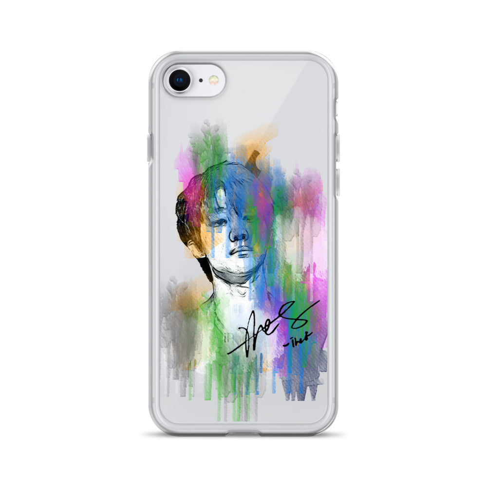 SEVENTEEN The8, Xu Minghao Waterpaint Portrait iPhone Case