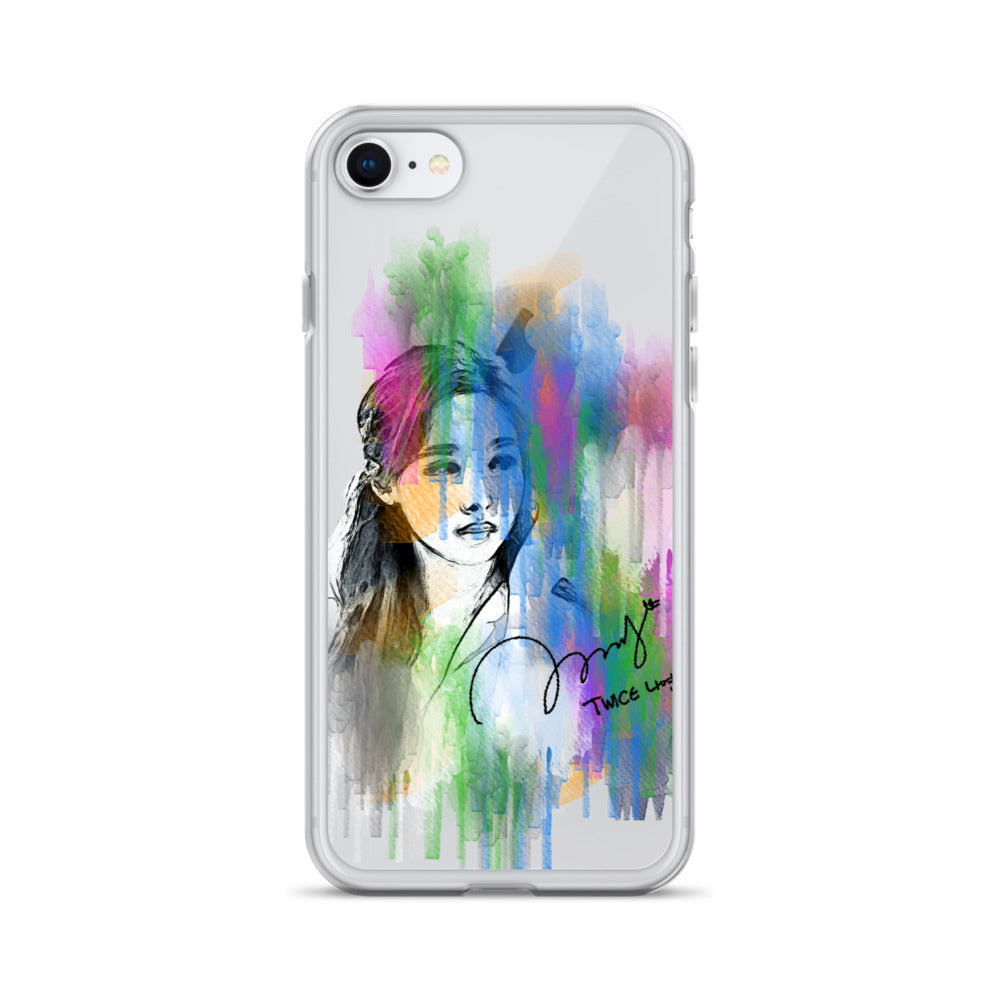 TWICE Nayeon, Im Na-yeon Waterpaint Portrait iPhone Case