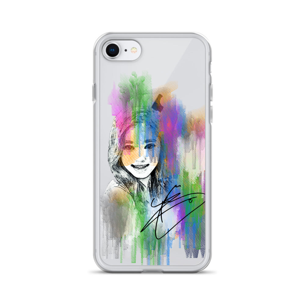 TWICE Tzuyu, Chou Tzu-yu Waterpaint Portrait iPhone Case