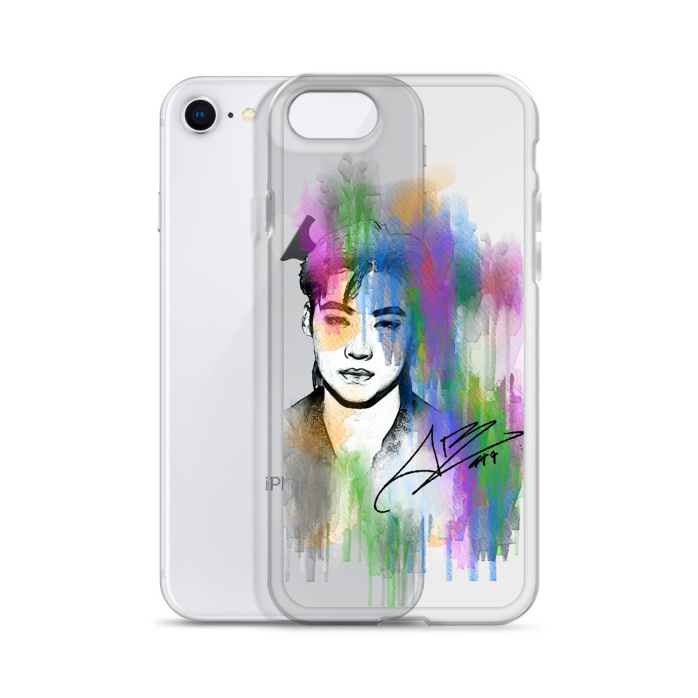 GOT7 JB, Lim Jae-beom Waterpaint Portrait iPhone Case