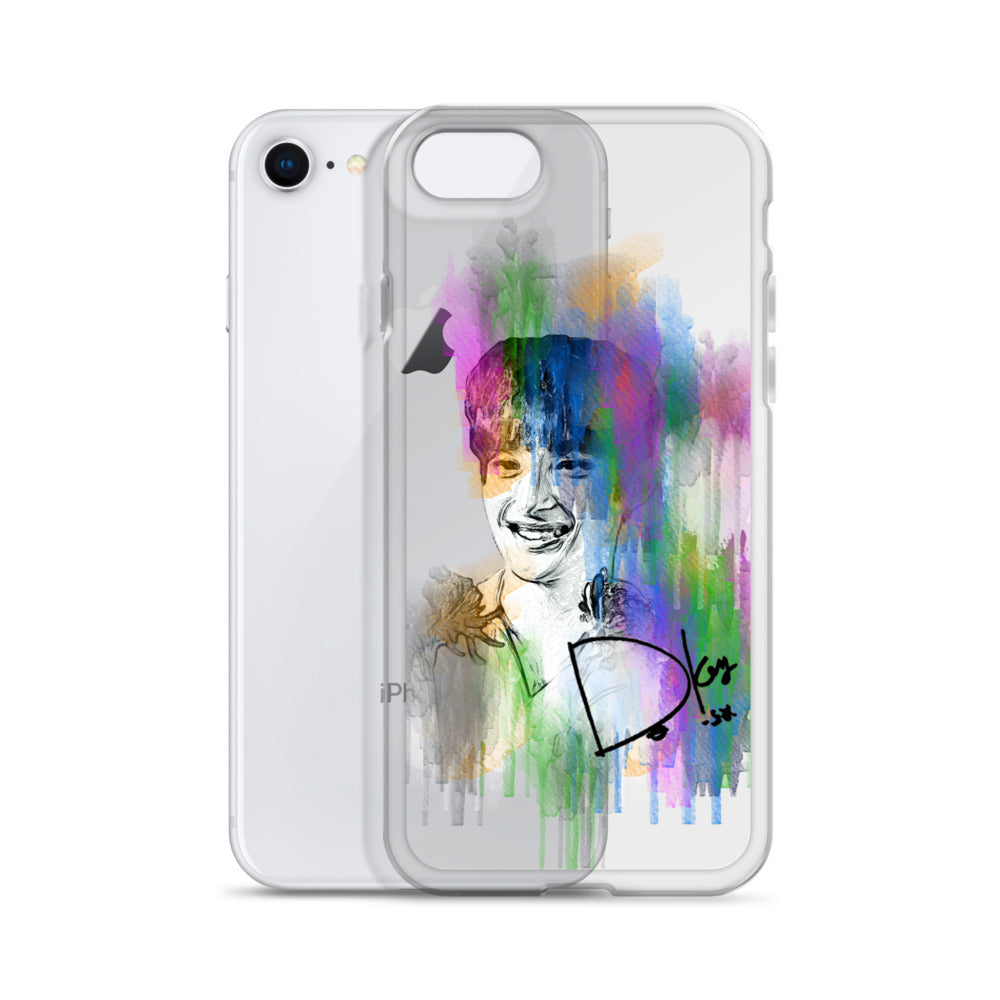 SEVENTEEN DK(Dokyeom), Lee Seok-min Waterpaint Portrait iPhone Case