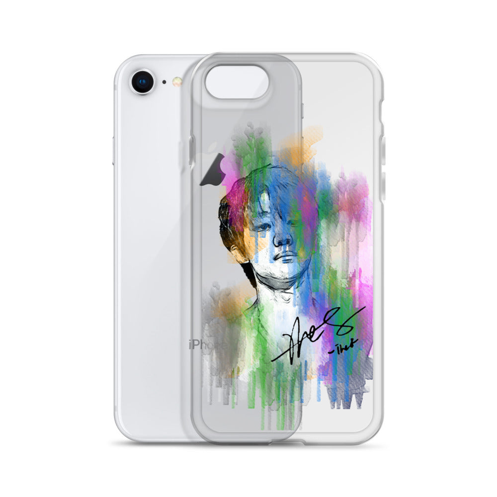 SEVENTEEN The8, Xu Minghao Waterpaint Portrait iPhone Case