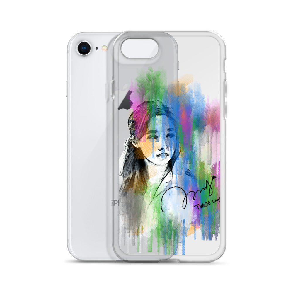 TWICE Nayeon, Im Na-yeon Waterpaint Portrait iPhone Case