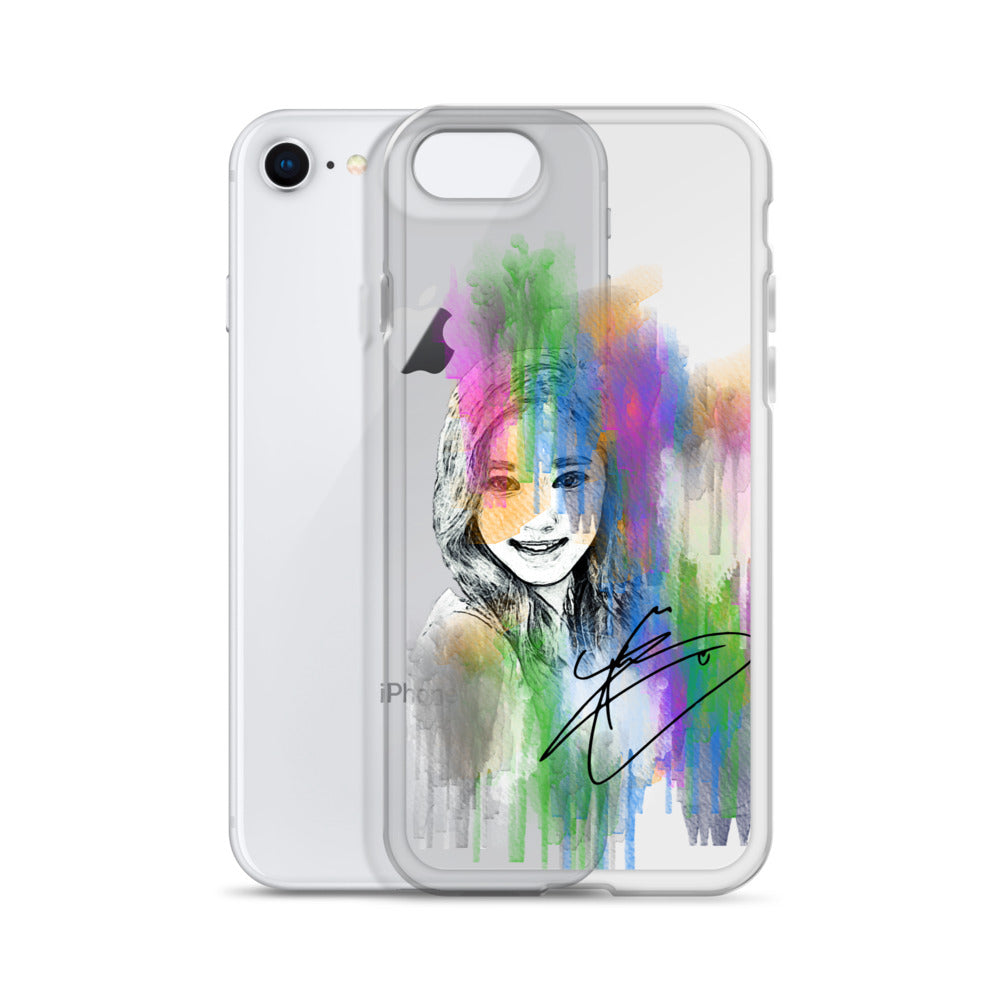 TWICE Tzuyu, Chou Tzu-yu Waterpaint Portrait iPhone Case