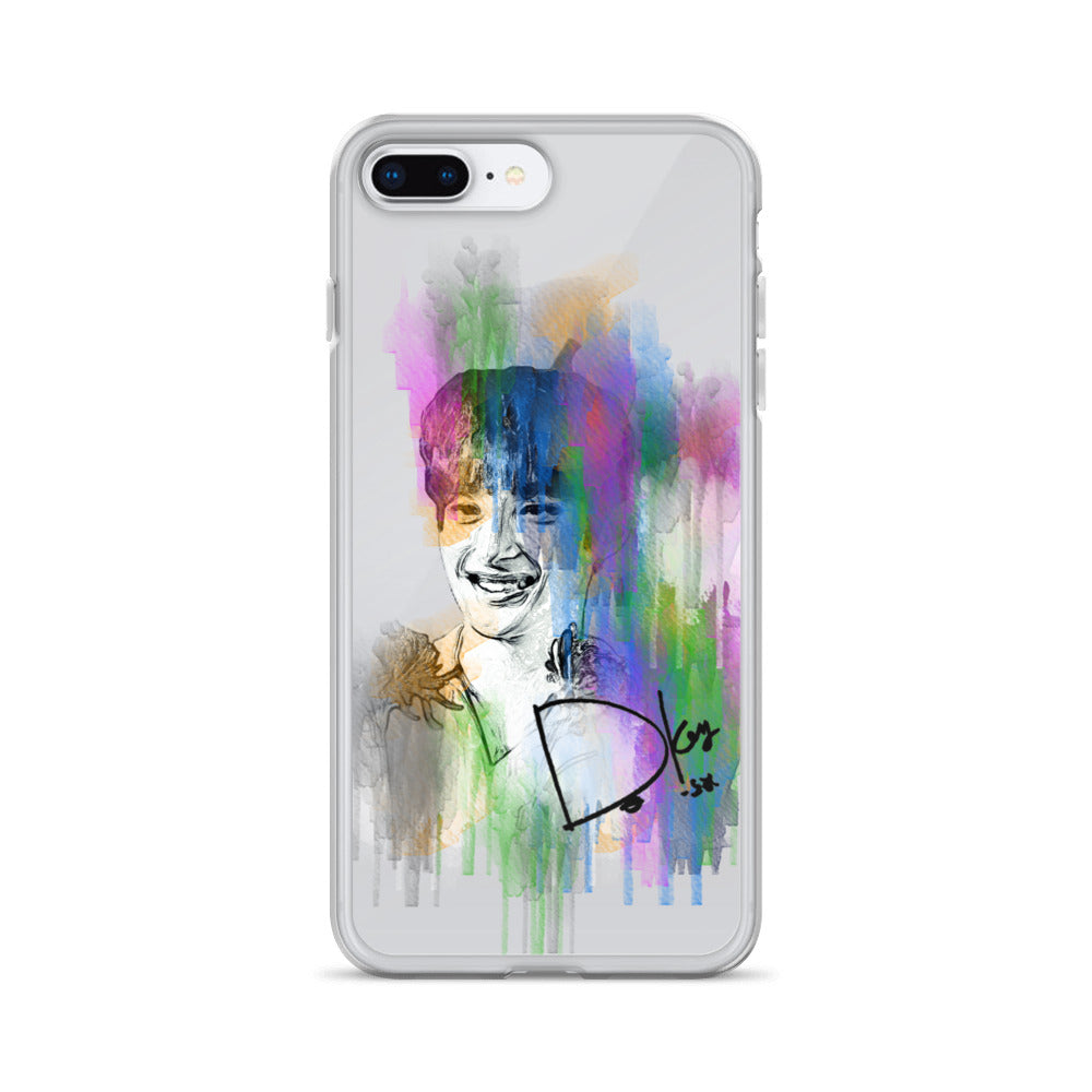 SEVENTEEN DK(Dokyeom), Lee Seok-min Waterpaint Portrait iPhone Case