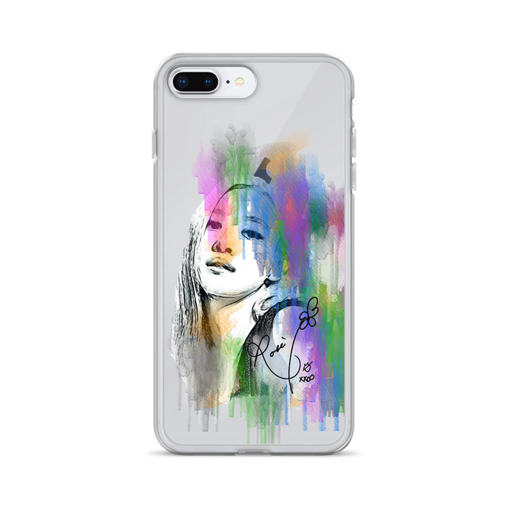 BLACKPINK Rosé, Roseanne Park Waterpaint Portrait iPhone Case - kpophow