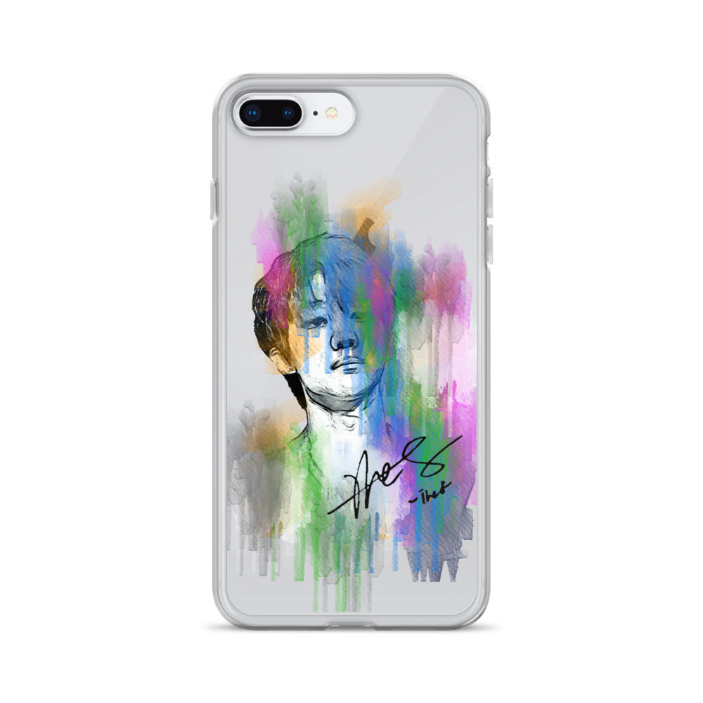 SEVENTEEN The8, Xu Minghao Waterpaint Portrait iPhone Case