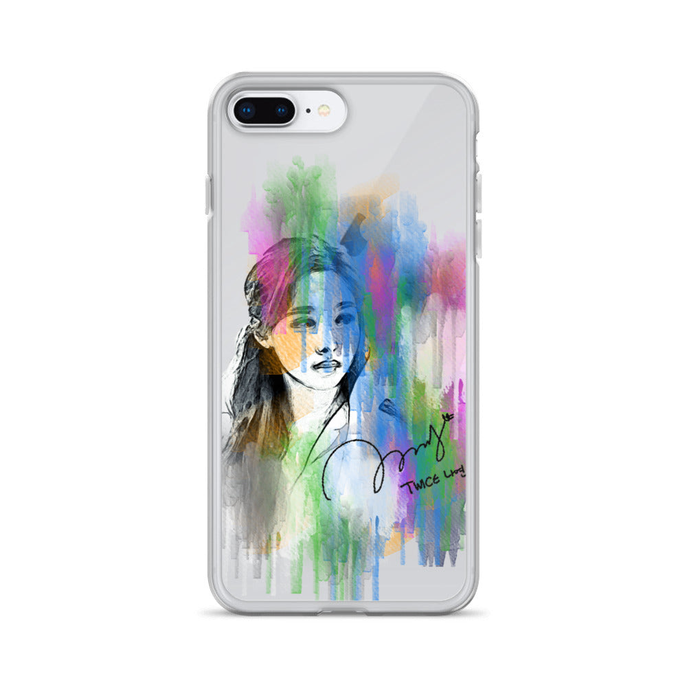 TWICE Nayeon, Im Na-yeon Waterpaint Portrait iPhone Case