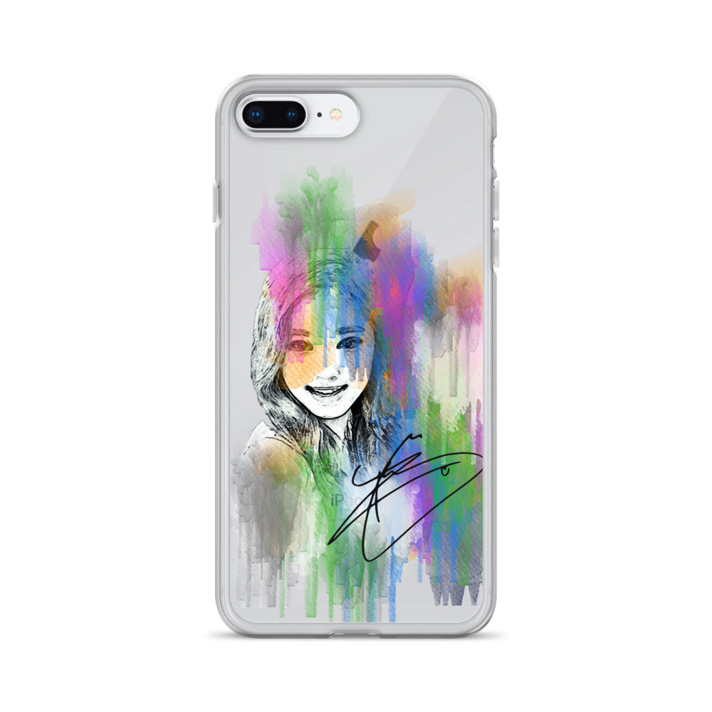 TWICE Tzuyu, Chou Tzu-yu Waterpaint Portrait iPhone Case