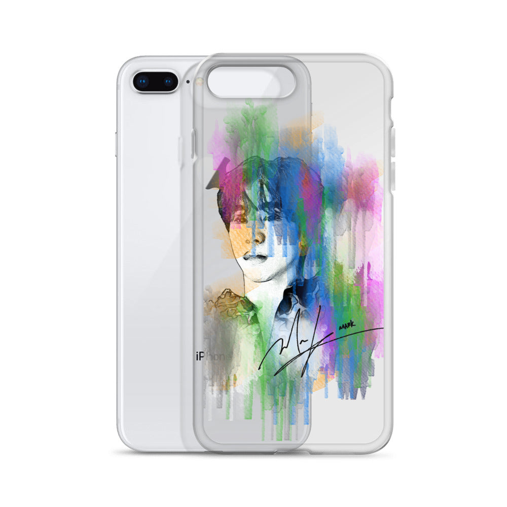 GOT7 Mark, Mark Tuan Waterpaint Portrait iPhone Case