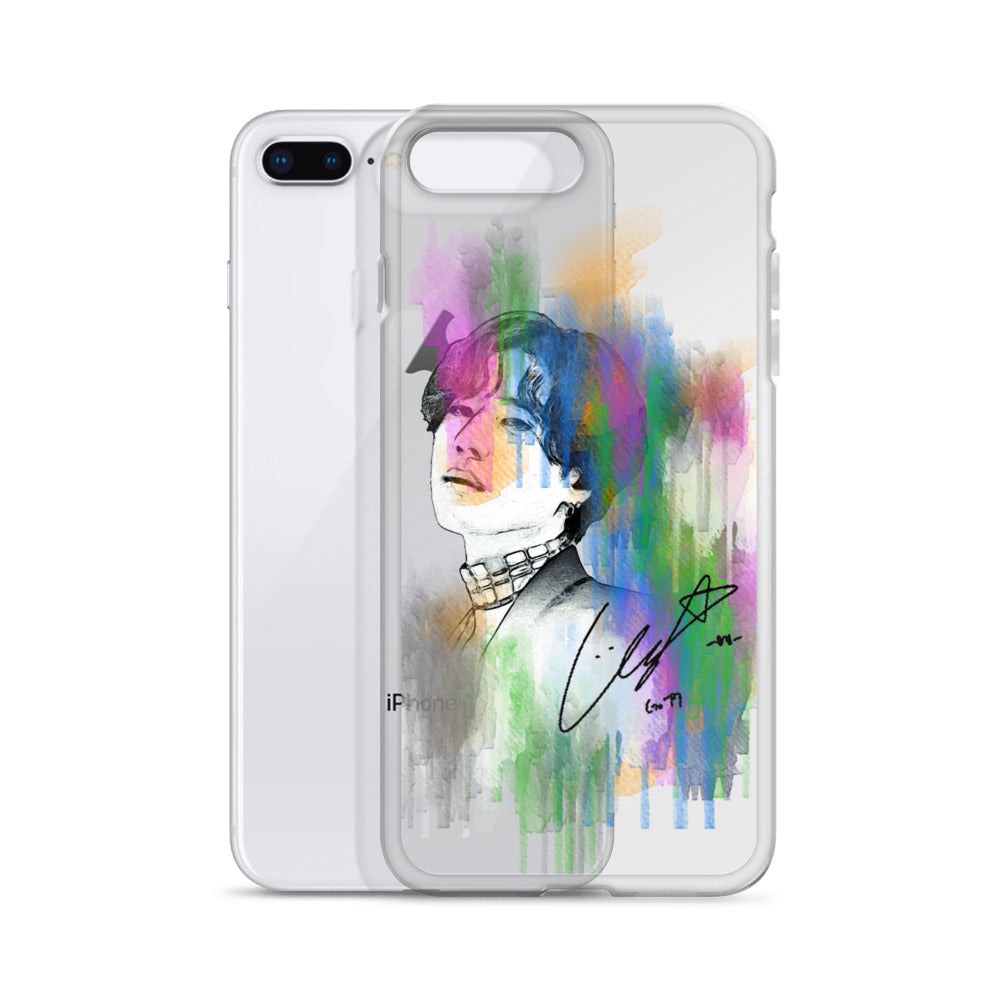 GOT7 Yugyeom, Kim Yu-gyeom Waterpaint Portrait iPhone Case