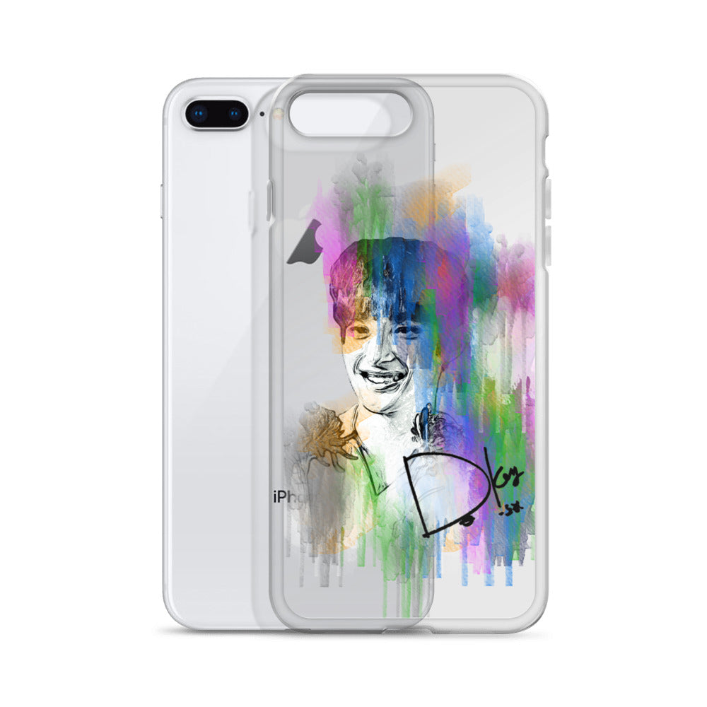 SEVENTEEN DK(Dokyeom), Lee Seok-min Waterpaint Portrait iPhone Case