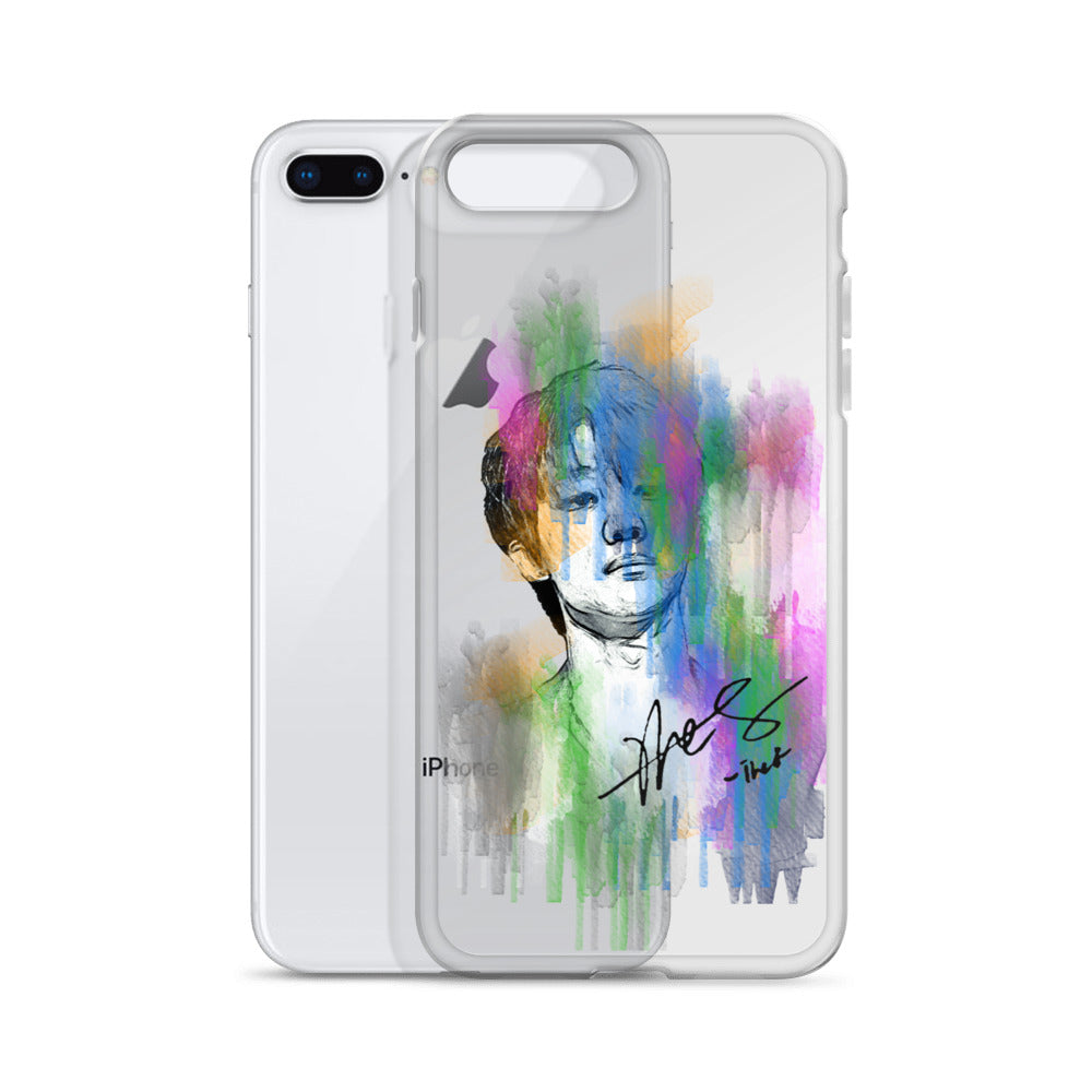 SEVENTEEN The8, Xu Minghao Waterpaint Portrait iPhone Case