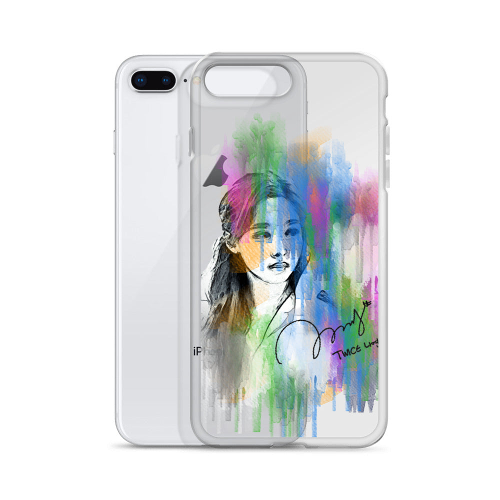 TWICE Nayeon, Im Na-yeon Waterpaint Portrait iPhone Case