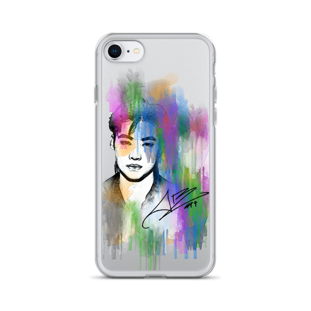 GOT7 JB, Lim Jae-beom Waterpaint Portrait iPhone Case