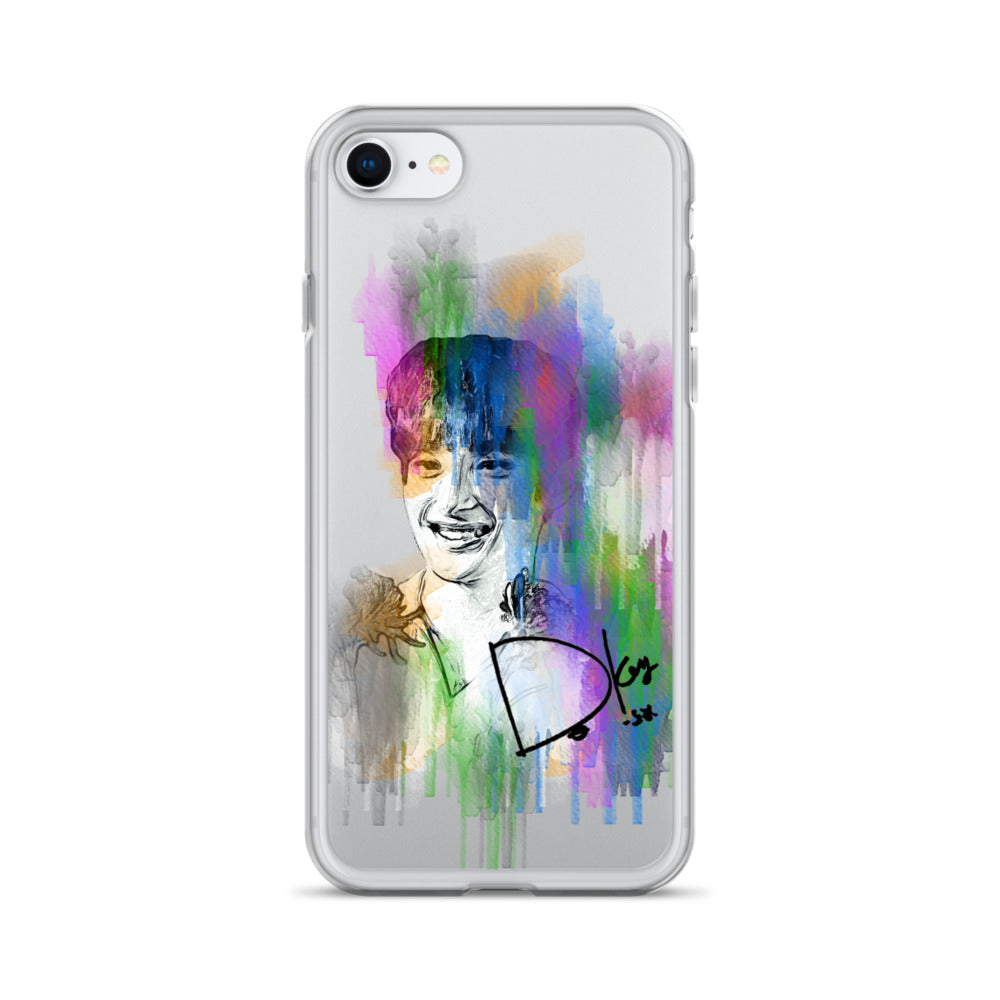 SEVENTEEN DK(Dokyeom), Lee Seok-min Waterpaint Portrait iPhone Case