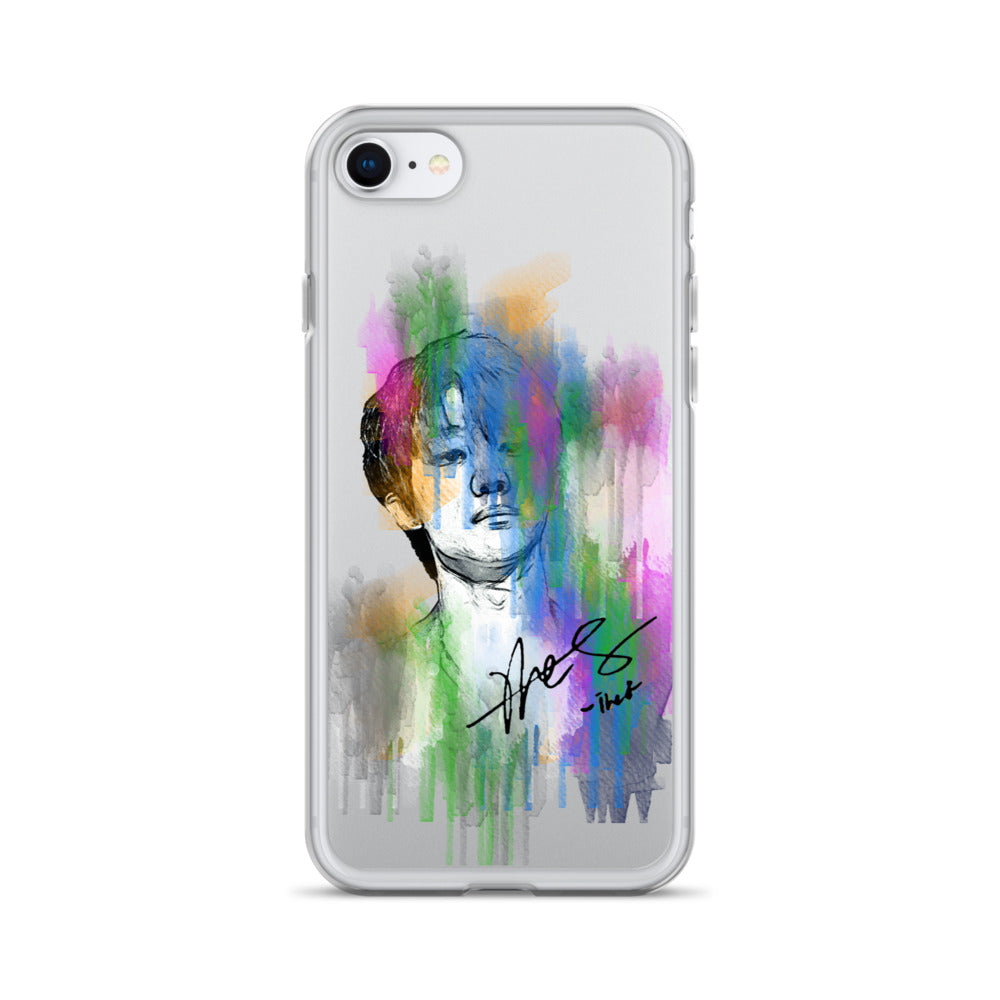 SEVENTEEN The8, Xu Minghao Waterpaint Portrait iPhone Case