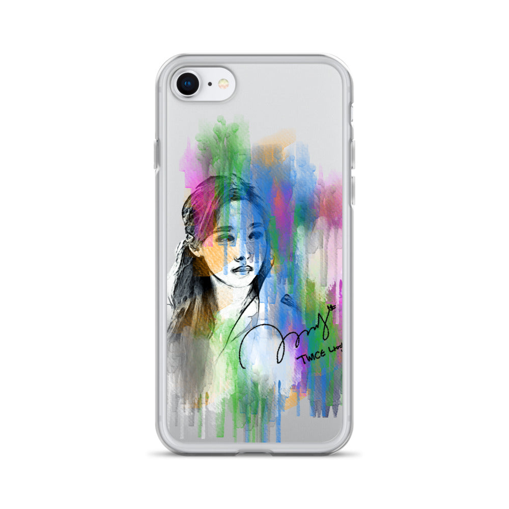 TWICE Nayeon, Im Na-yeon Waterpaint Portrait iPhone Case