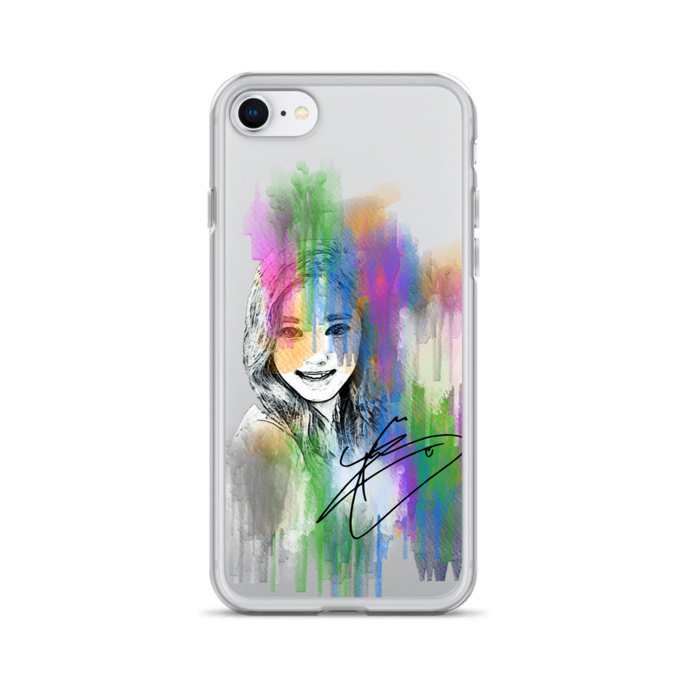 TWICE Tzuyu, Chou Tzu-yu Waterpaint Portrait iPhone Case