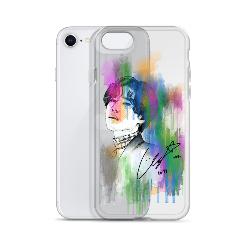 GOT7 Yugyeom, Kim Yu-gyeom Waterpaint Portrait iPhone Case