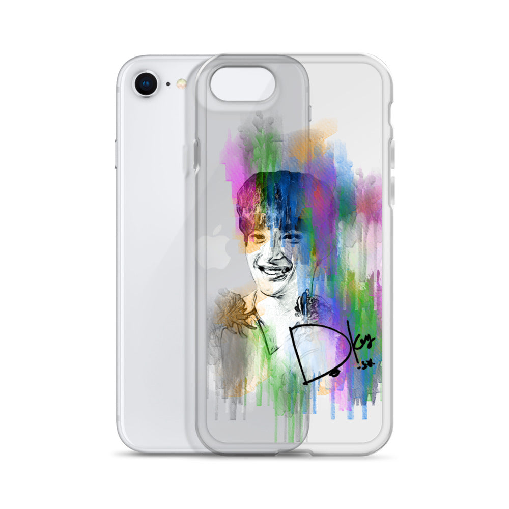 SEVENTEEN DK(Dokyeom), Lee Seok-min Waterpaint Portrait iPhone Case