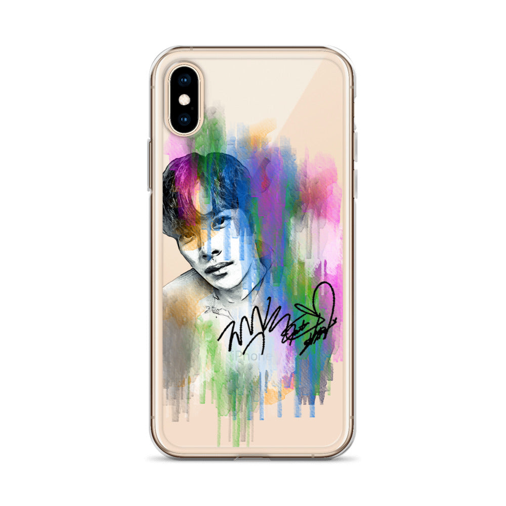 GOT7 Jackson Jackson Wang Waterpaint Portrait iPhone Case kpophow