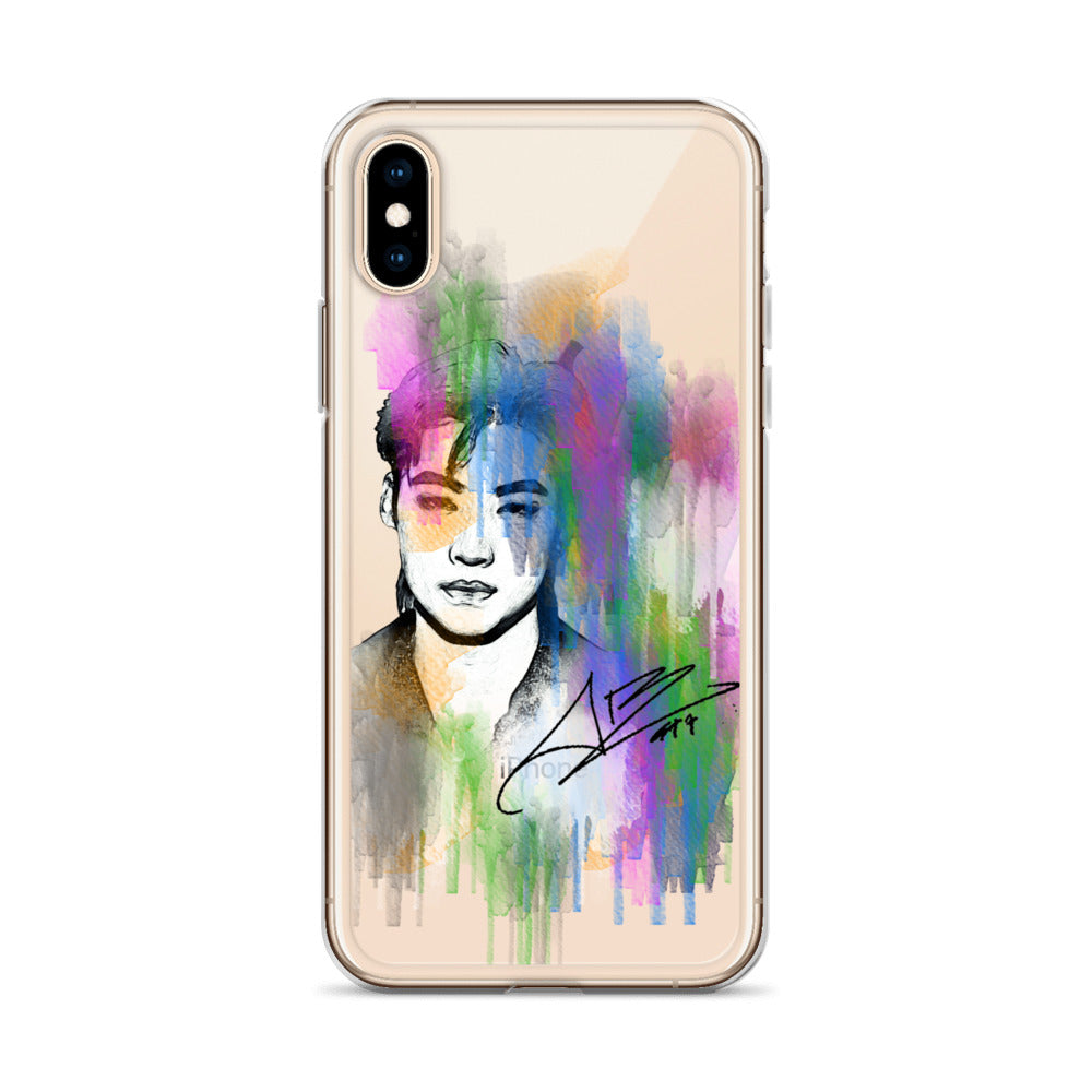 GOT7 JB, Lim Jae-beom Waterpaint Portrait iPhone Case