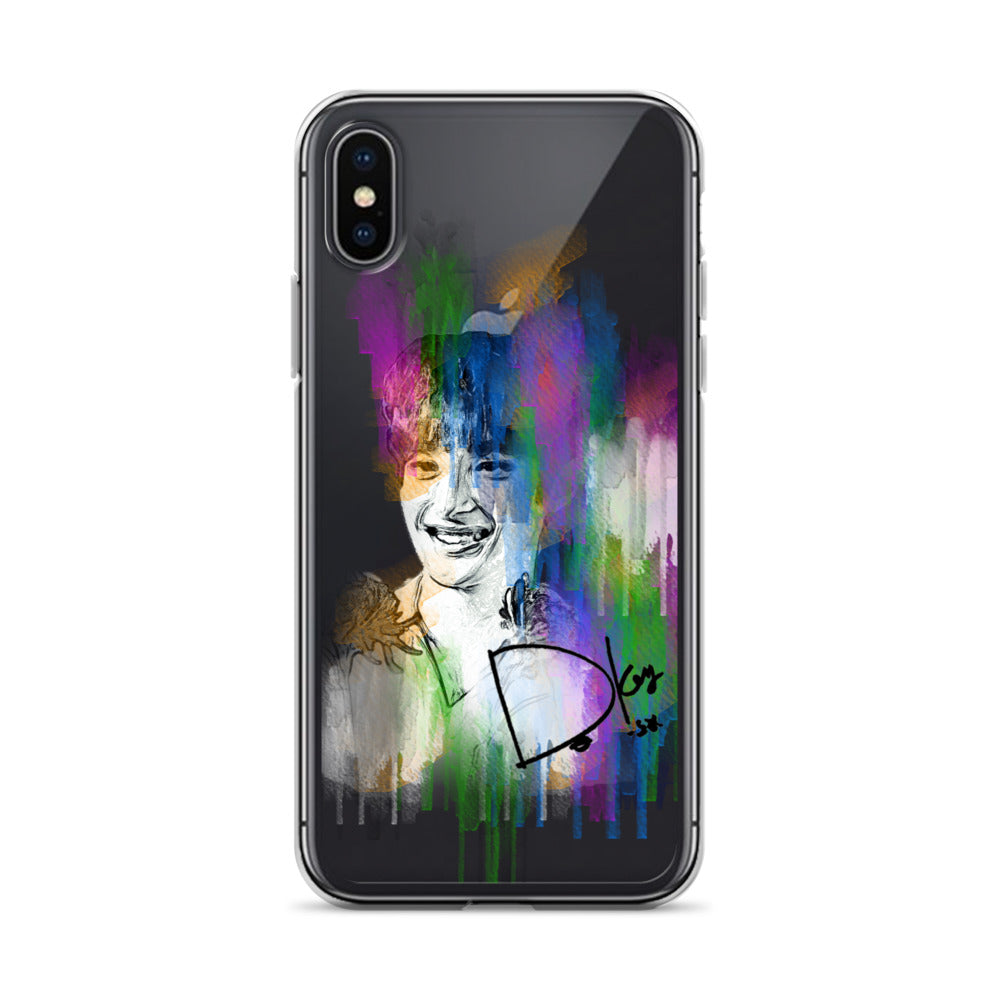 SEVENTEEN DK(Dokyeom), Lee Seok-min Waterpaint Portrait iPhone Case