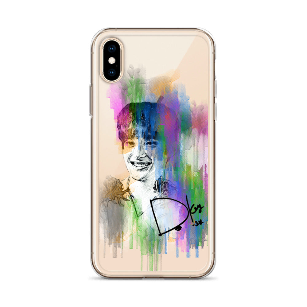 SEVENTEEN DK(Dokyeom), Lee Seok-min Waterpaint Portrait iPhone Case