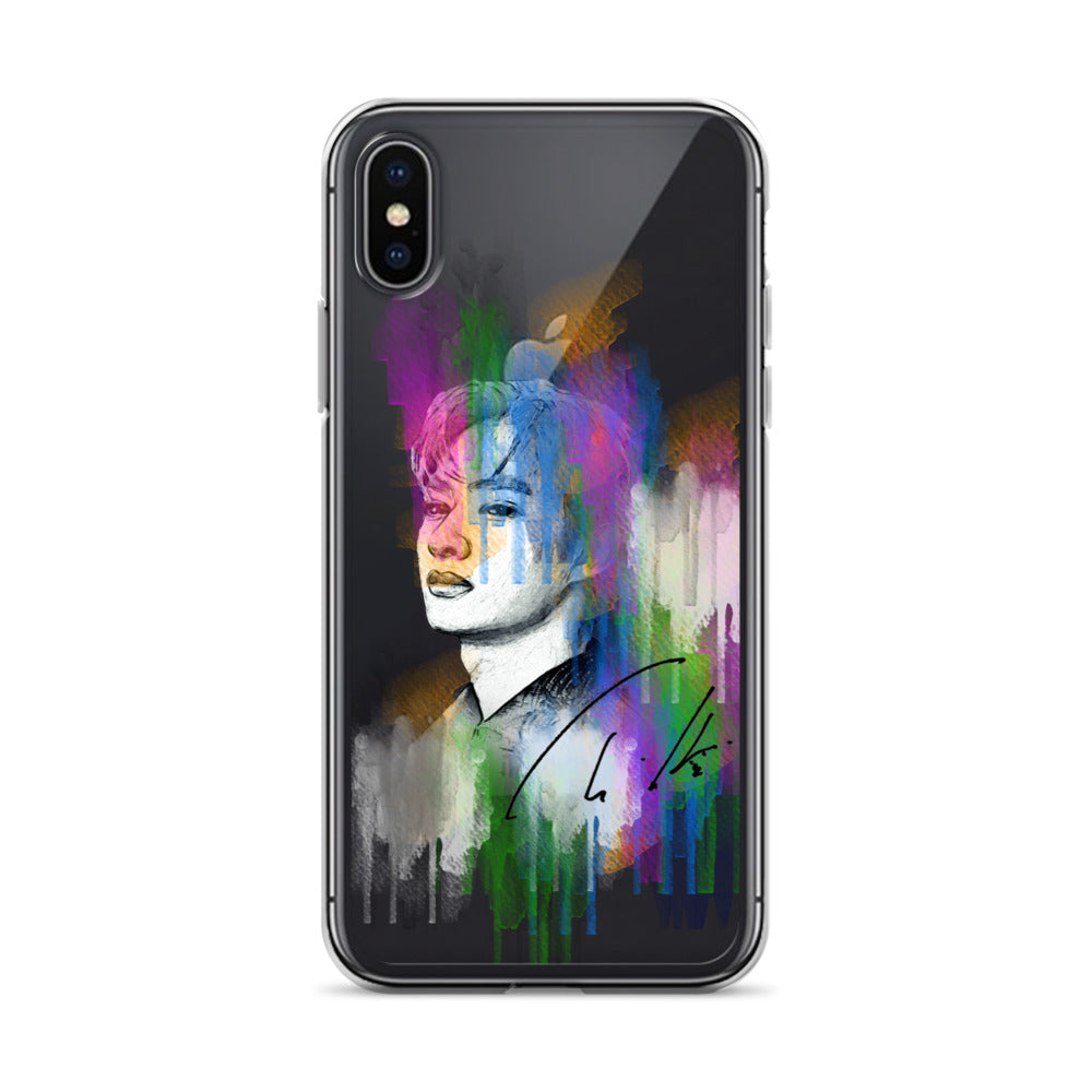 SEVENTEEN Jun, Wen Junhui Waterpaint Portrait iPhone Case