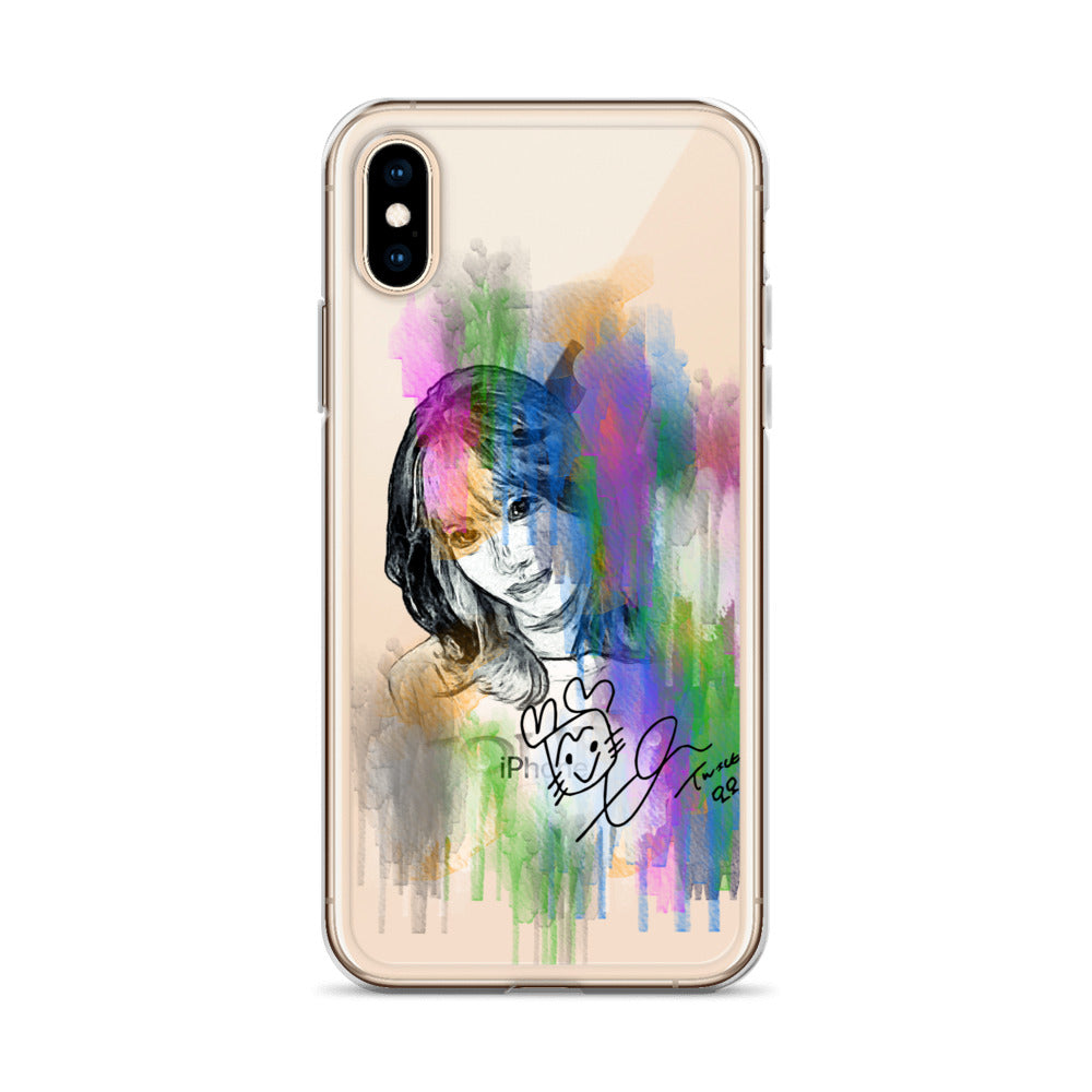 TWICE Momo, Hirai Momo Waterpaint Portrait iPhone Case