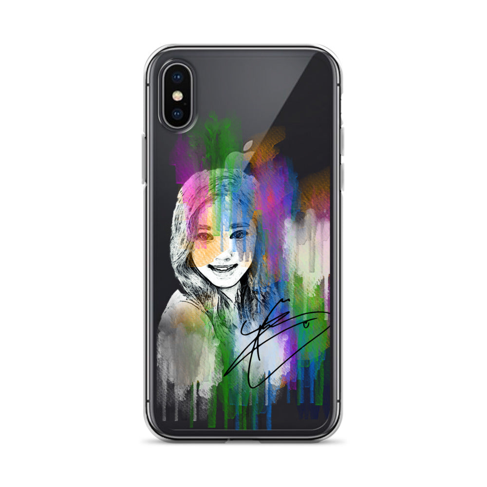 TWICE Tzuyu, Chou Tzu-yu Waterpaint Portrait iPhone Case