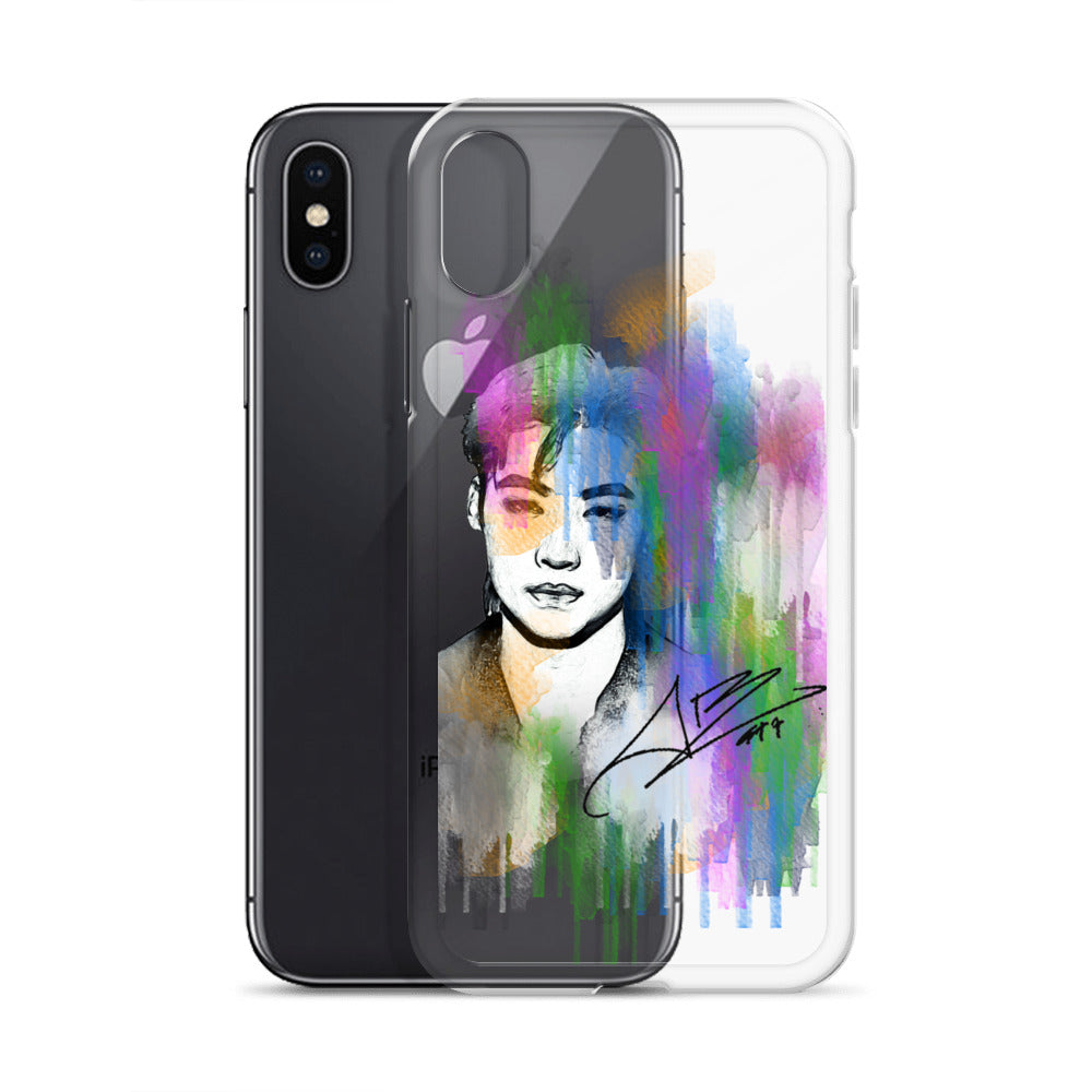 GOT7 JB, Lim Jae-beom Waterpaint Portrait iPhone Case