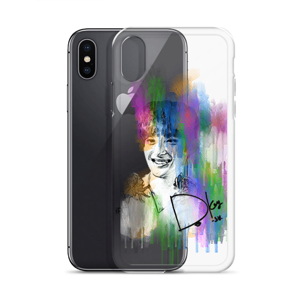 SEVENTEEN DK(Dokyeom), Lee Seok-min Waterpaint Portrait iPhone Case