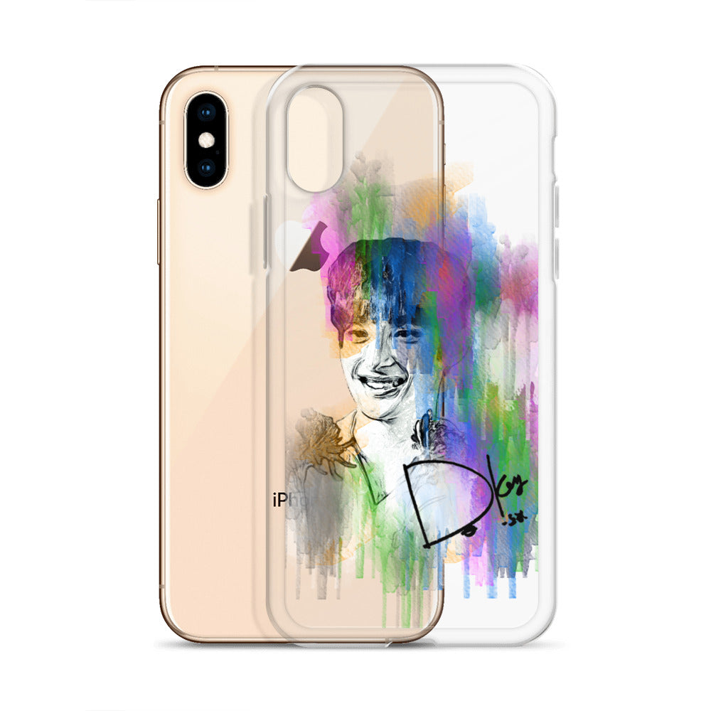 SEVENTEEN DK(Dokyeom), Lee Seok-min Waterpaint Portrait iPhone Case